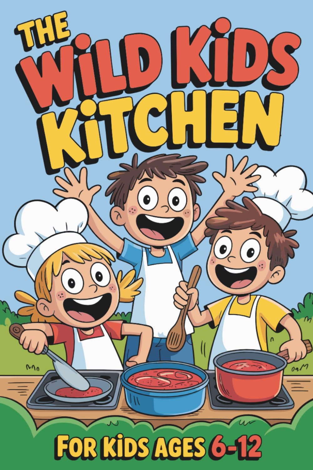 The Wild Kids Kitchen Kids Camping Cookbook: Fun Outdoor Cooking Adventures with 100+ Pages of Easy Recipes, Camp Activities & Survival Skills for Boys and Girls Ages 6-12