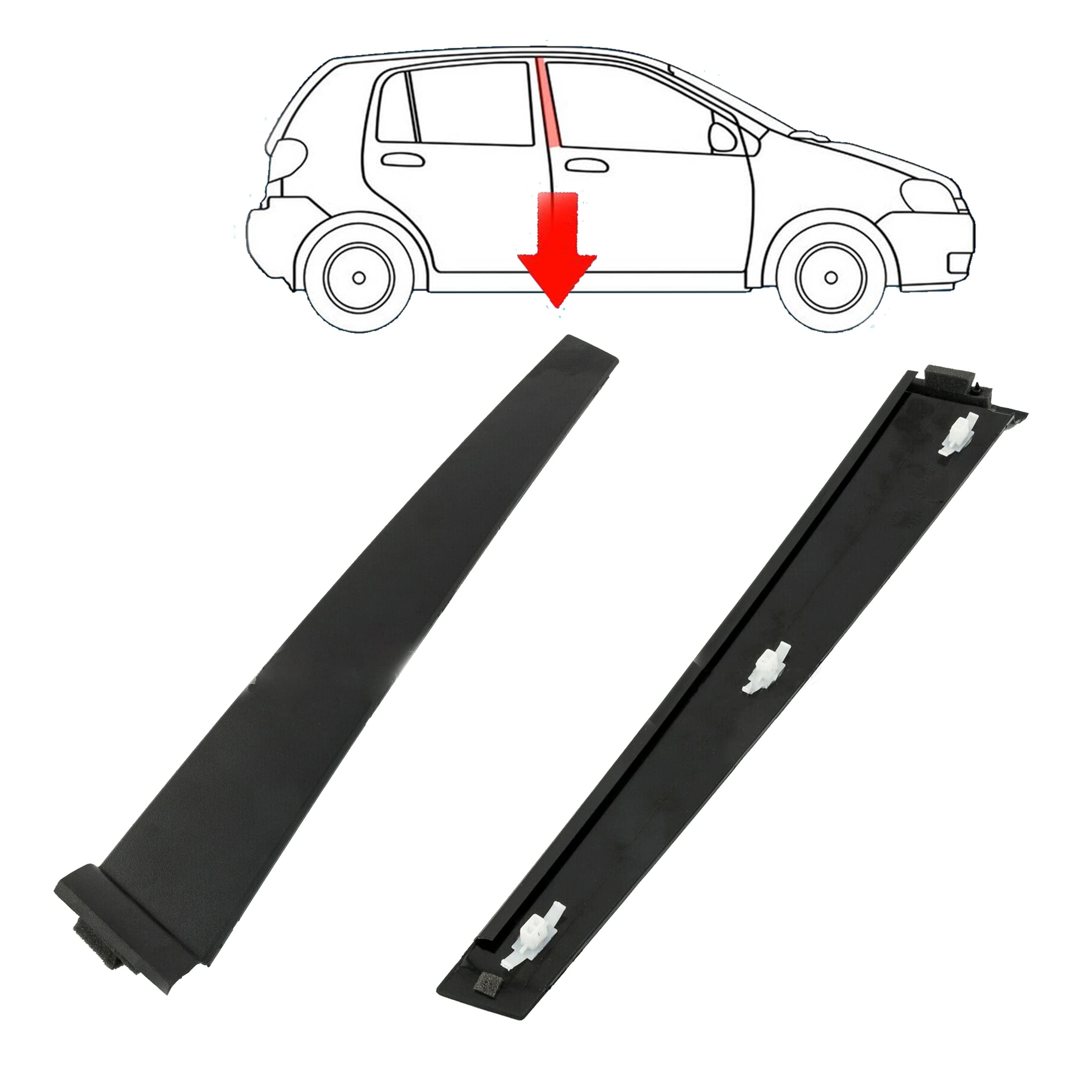 Tür B Säule Kunststoff Zierleisten Panel Set 1473673 1473674 1473675 1473676 (4 Stück)