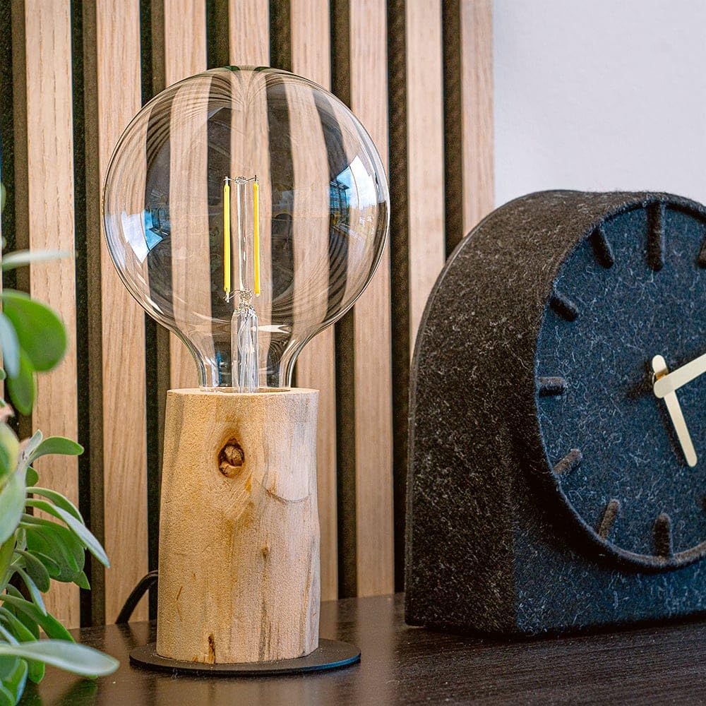 HOFTRONIC - 3er Smart Filament LED Lampe E27 Globe - G125 - WiFi & Bluetooth (seamless connect) Glühbirne - 7W 806lm - 1800(warmweiß)-6500K(Kaltweiß) - kompatibel mit Alexa & Google