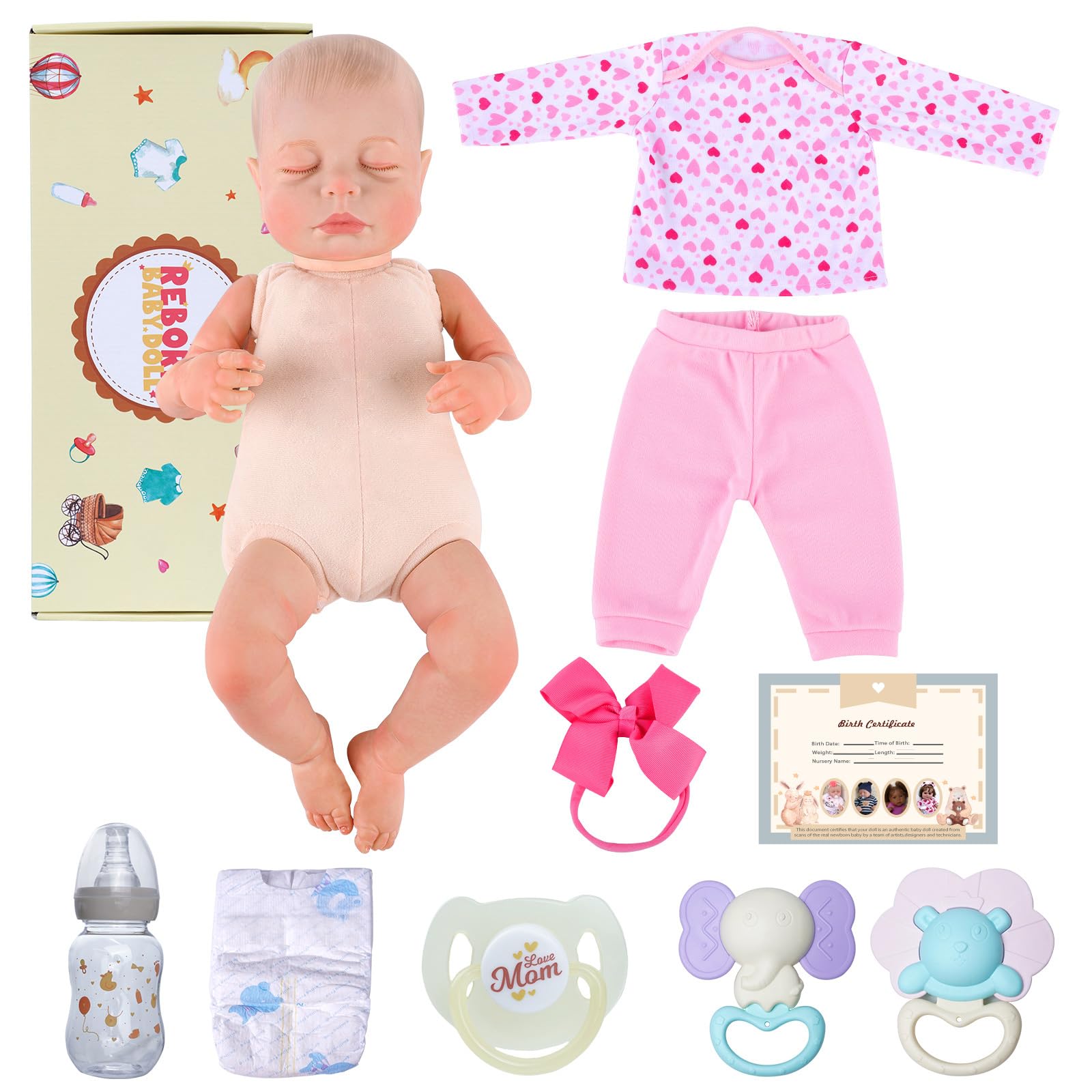 ★ご予約専用ページとなります★ BABESIDE リボーンドール Amazon | BABESIDE リボーンベビードール シリコン全身晴れ - 17