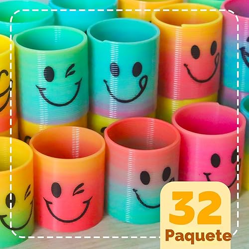Miniatura 5 de Cocurb 32 piezas de mini recuerdos de fiesta de primavera para niños de 4 a 8 divertidos rellenos de bolsas de regalos para cumpleaños, premios de