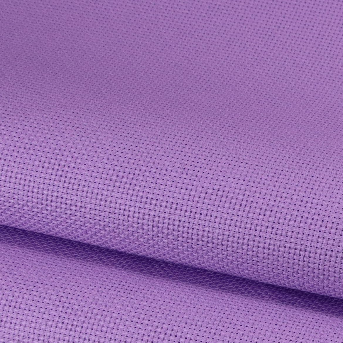 KCS 16CT Counted Cotton Cross Stitch Aida Cloth Fabric (Lavender, 59" x 1 Yard)