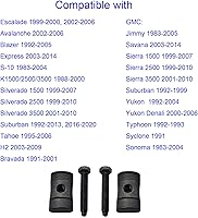 Vista 4 de Tuercas de bloque de ajuste de llave de barra de torsión con pernos para Chevy Silverado Suburban Avalanche Tahoe Express K1500/2500/3500, GMC