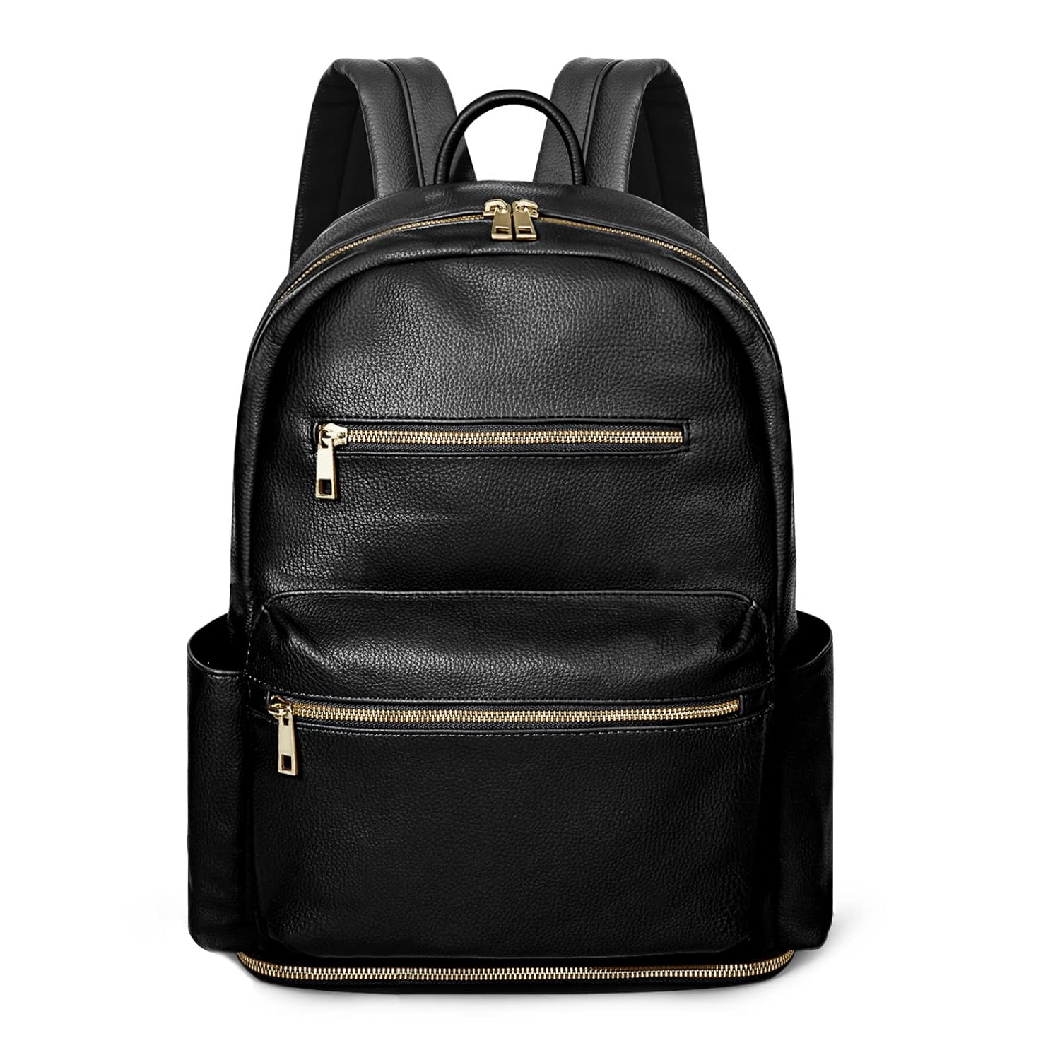 Diaper Bag Backpack Mominside, Leather Backpack with Bottom