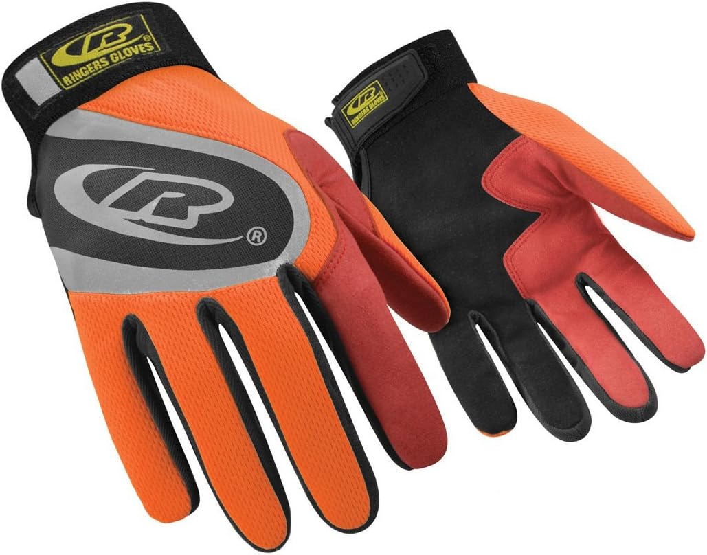 Ringers Gloves 135 Authentic Glove, Red, Small