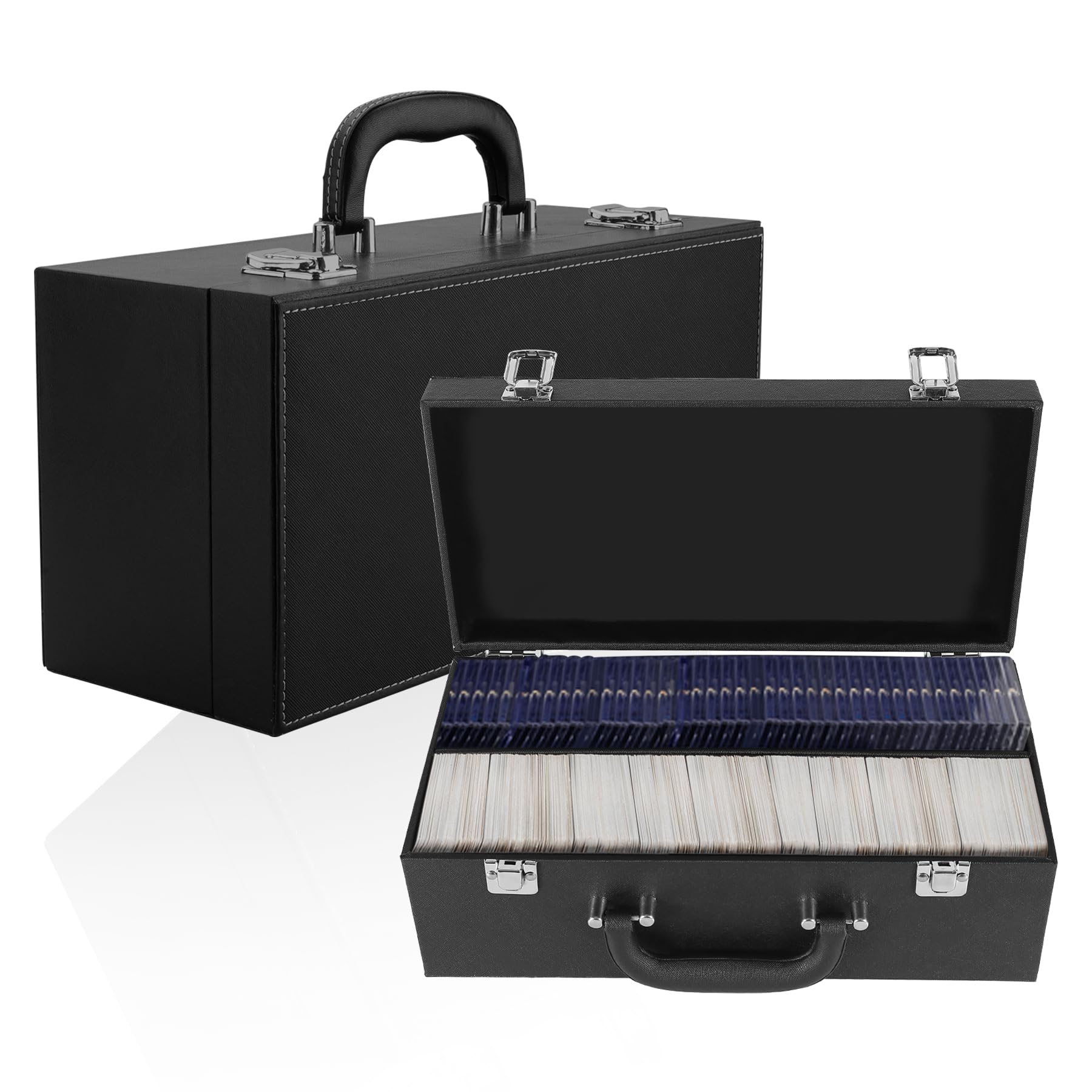 DUAXETONGXIA Card Storage Box for Trading Cards?2200+ Card Deck Case,high-capacity?Easy to carry?Protectors Fit for YuGiOh, MTG and Sport Cards