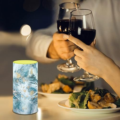 Vista 136 de Velas LED sin llama personalizadas que funcionan con pilas con temporizador remoto que cambia de color, personaliza fotos y texto, hazlo tú mismo tu