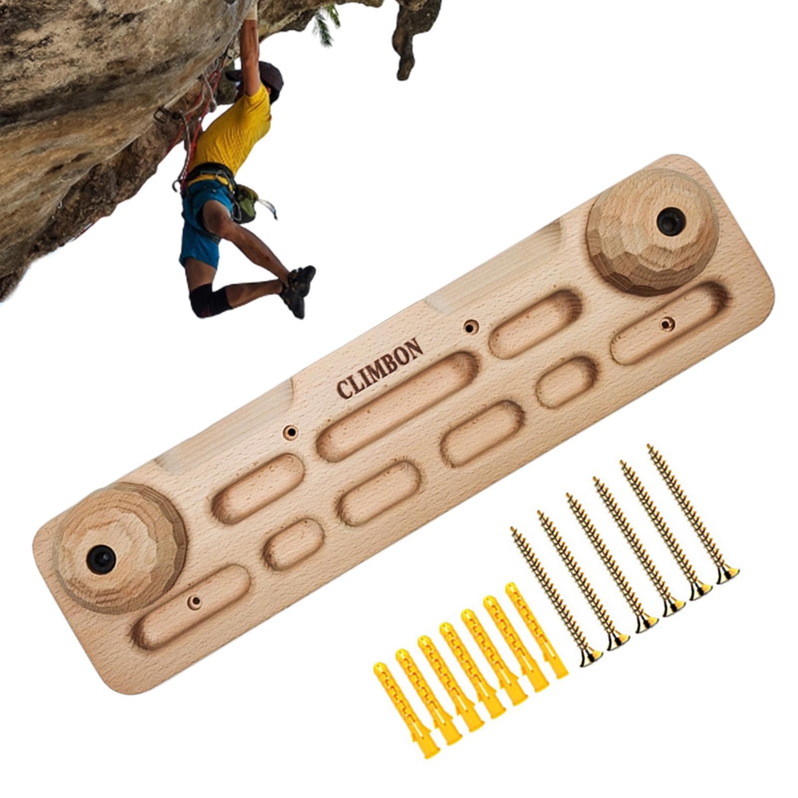 Amazon | クライミング用ハングボード - 木製フィンガーボード