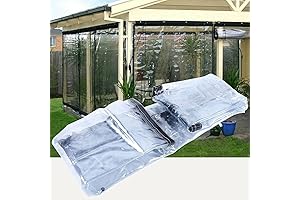 Commercial Grade Waterproof Clear Awning: Your Ultimate Winter Deck Enclosure