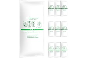 10 Pack of 204814 Micron Magic HEPA Filter Plus Bags for Kirby G10D Vacuums