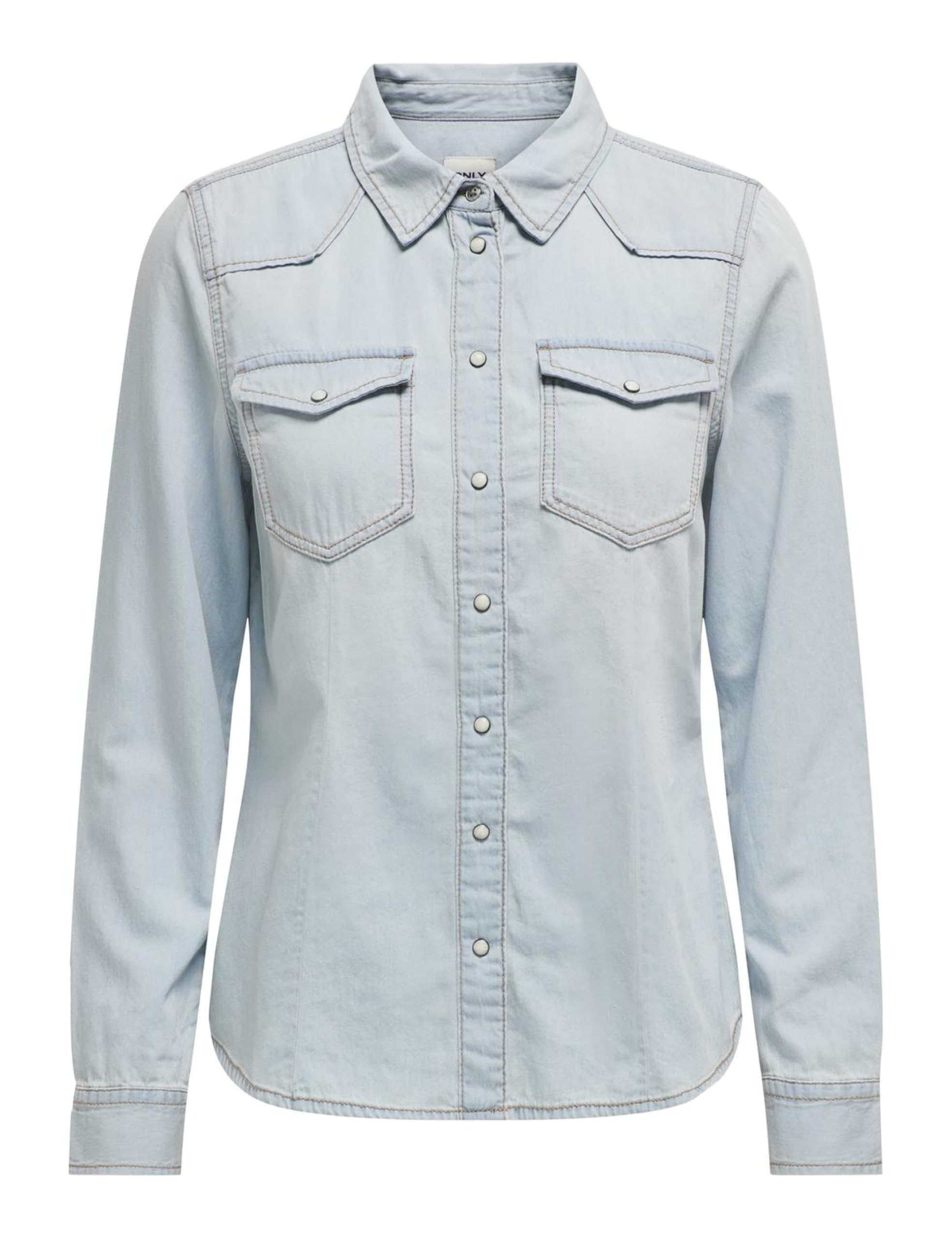 Only Women's Bleu Denim Shirt Alexa