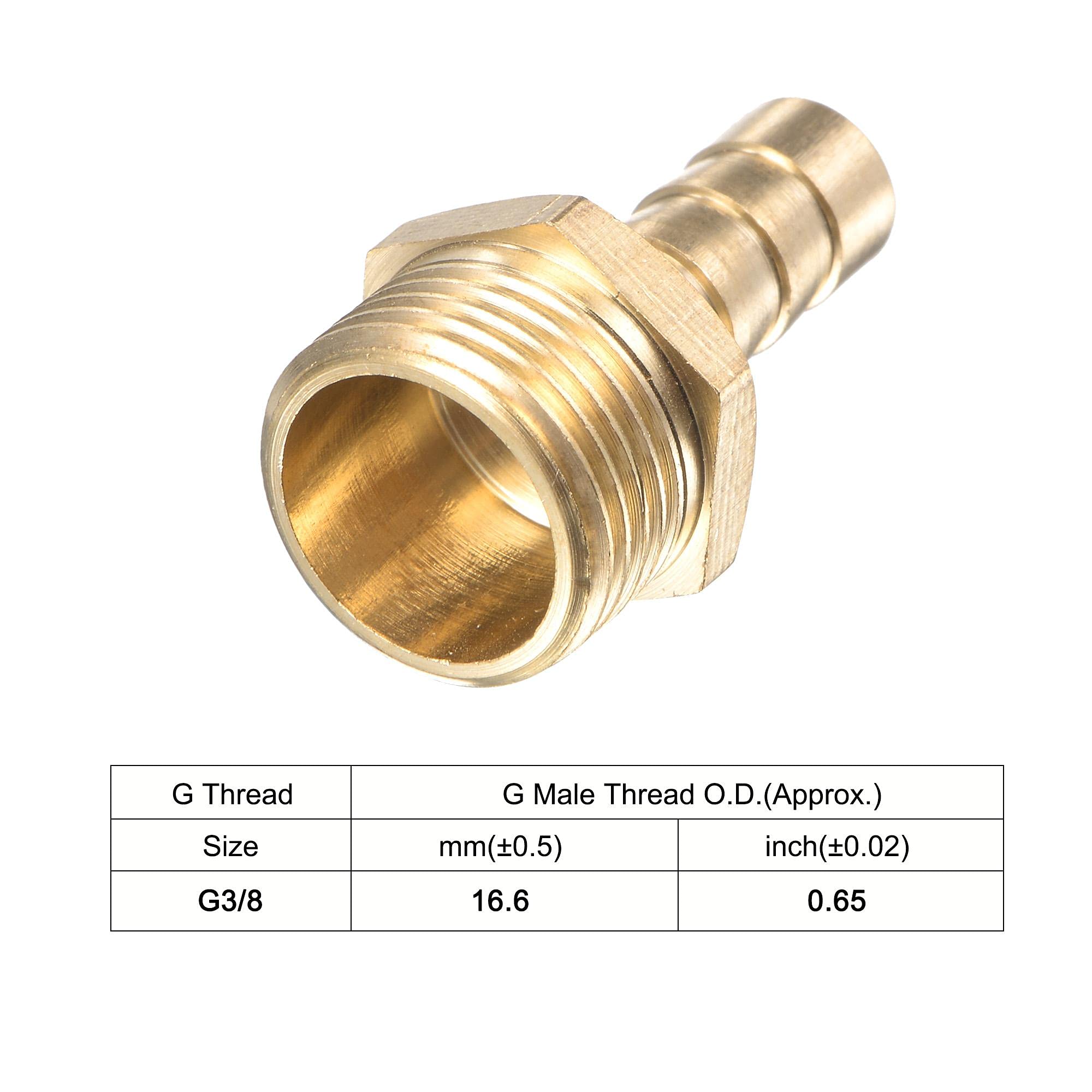 Raccordo a compressione per tubo flessibile, filettatura , 3/4" maschio