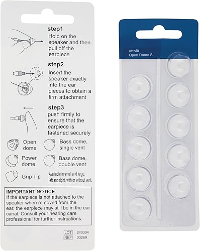 Miniatura 4 de Oticon Cúpulas de repuesto para minirite Audífonos (6mm abierto)
