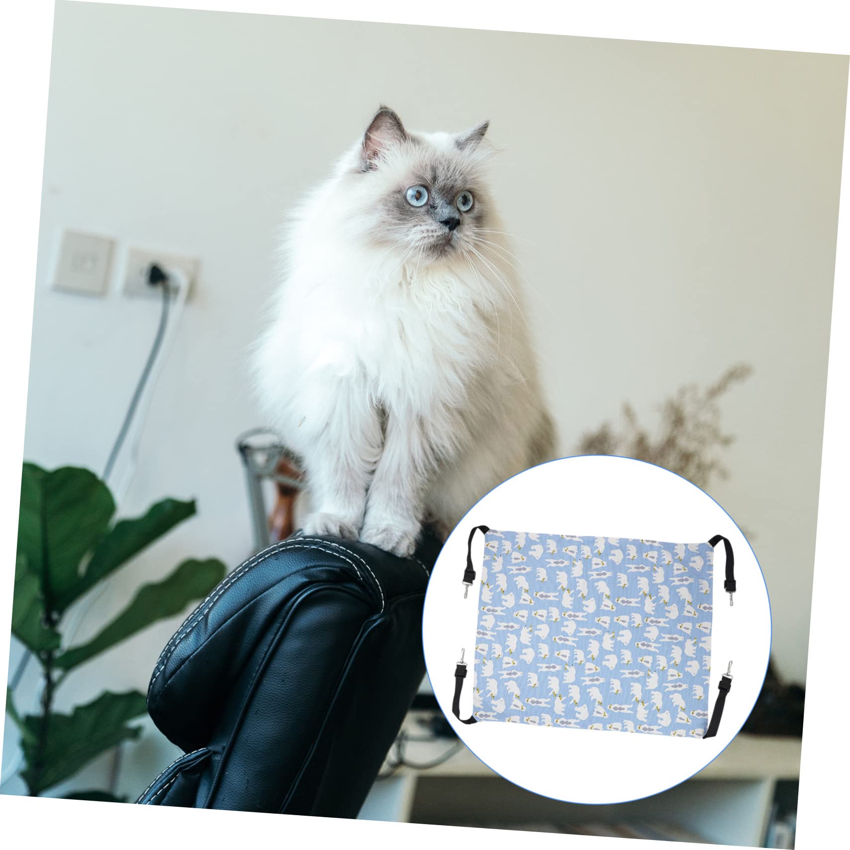 POPETPOP 2pezzi Hammock Per Tela Traspirante Appeso Per e Animali Design e Confortevole Per Ceste e Gabbie Colore Blu