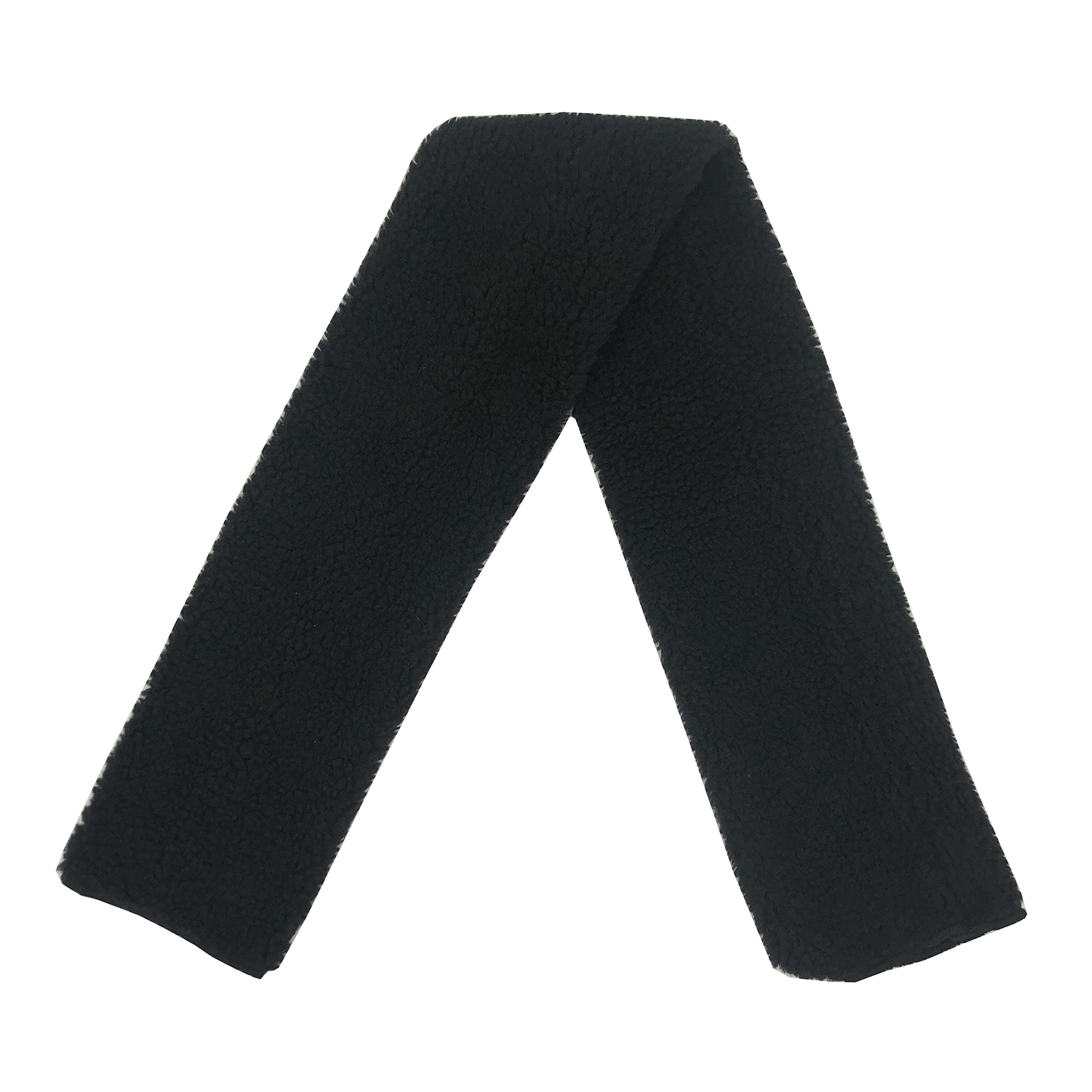Manchon De Sangle Pour Chevaux En Peau De Mouton 96 X 13,5 Cm - Protection Confortable Et Absorption De Sueur