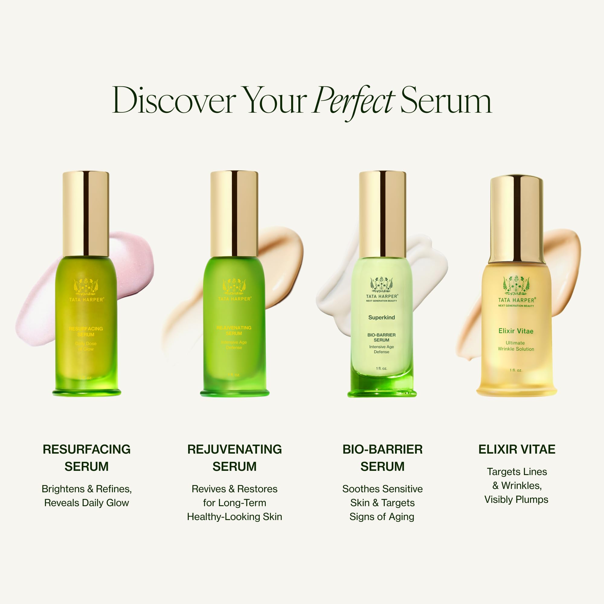Tata Harper Rejuvenating Serum, Anti-Aging Face Serum for Fine Lines & Wrinkles, Natural Skincare, 30ml