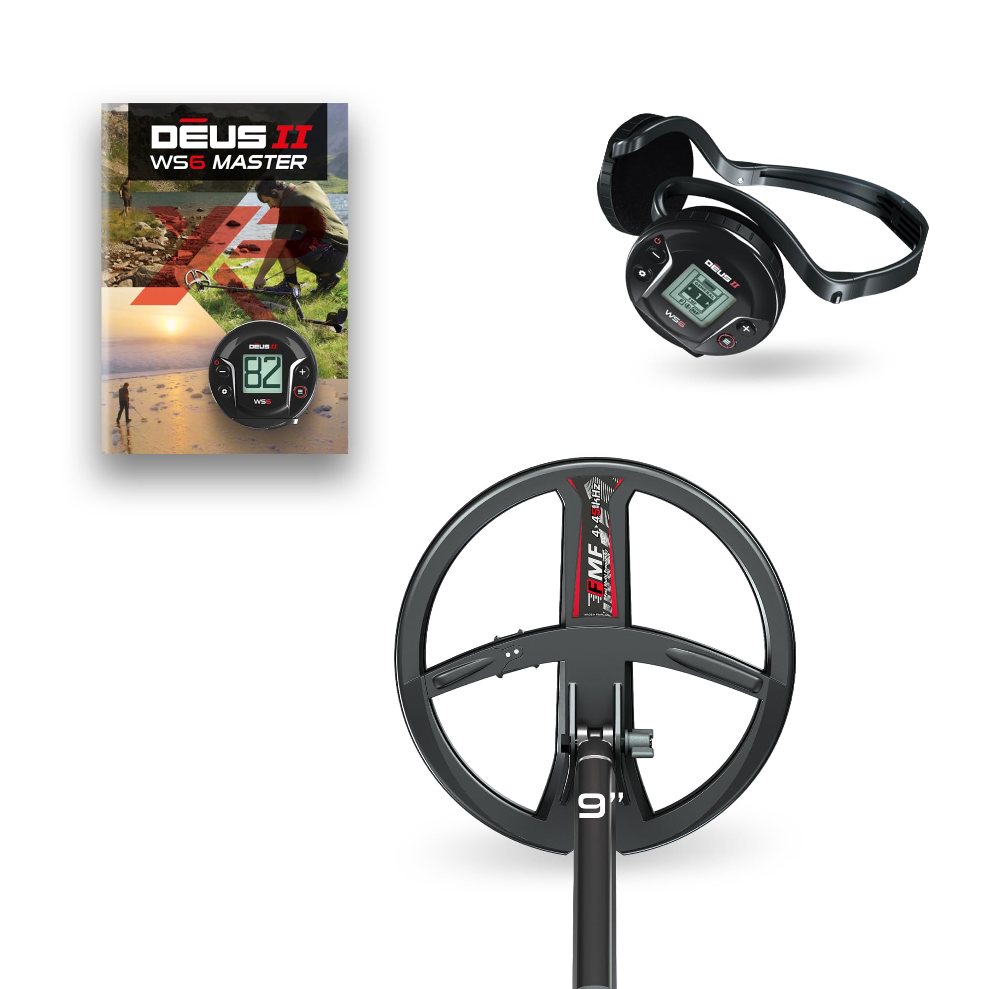 XP Metal Detectors Conversion Pack with 9