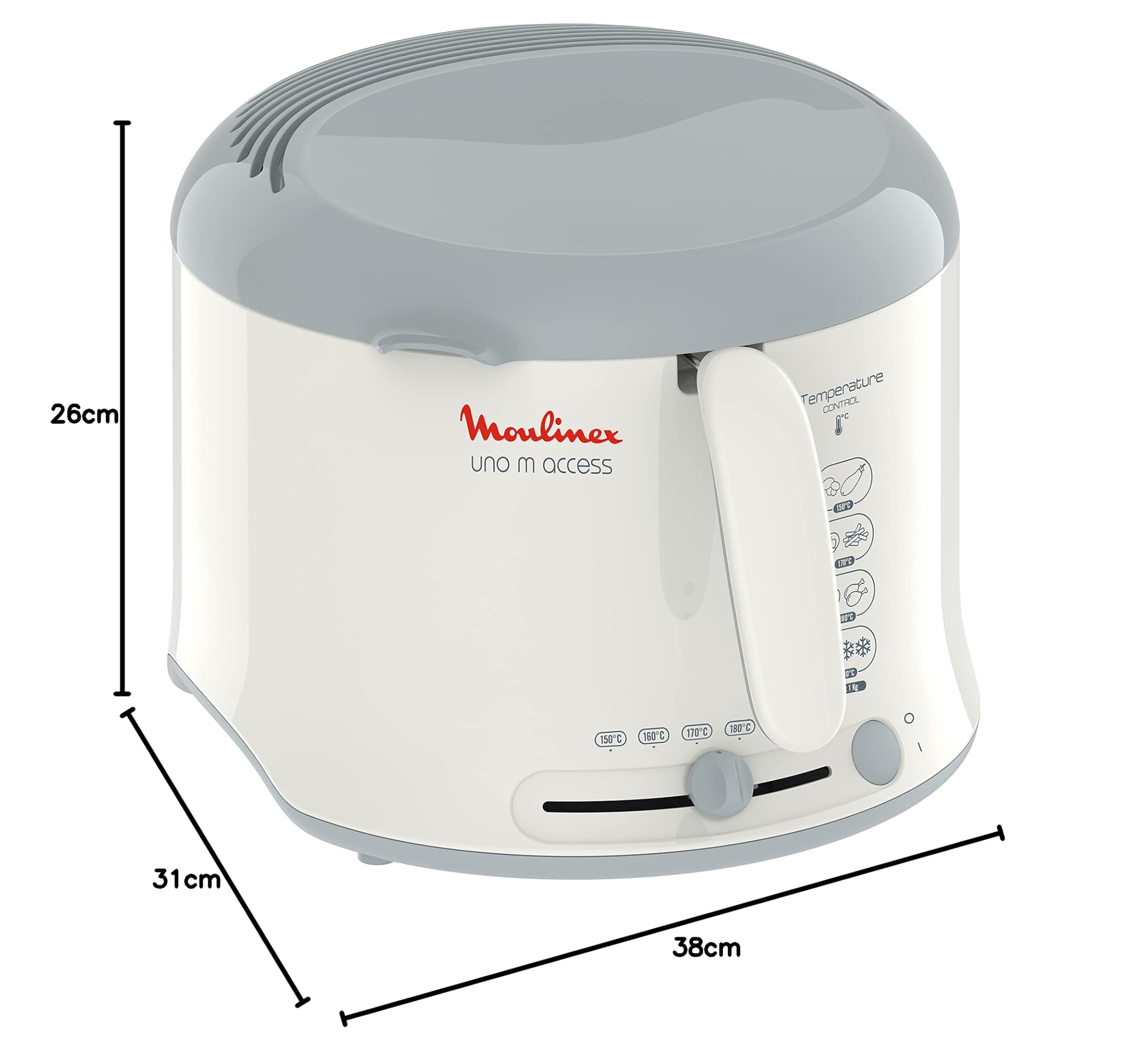 FREIDORA MOULINEX AF 1211 UNO M ACCESS