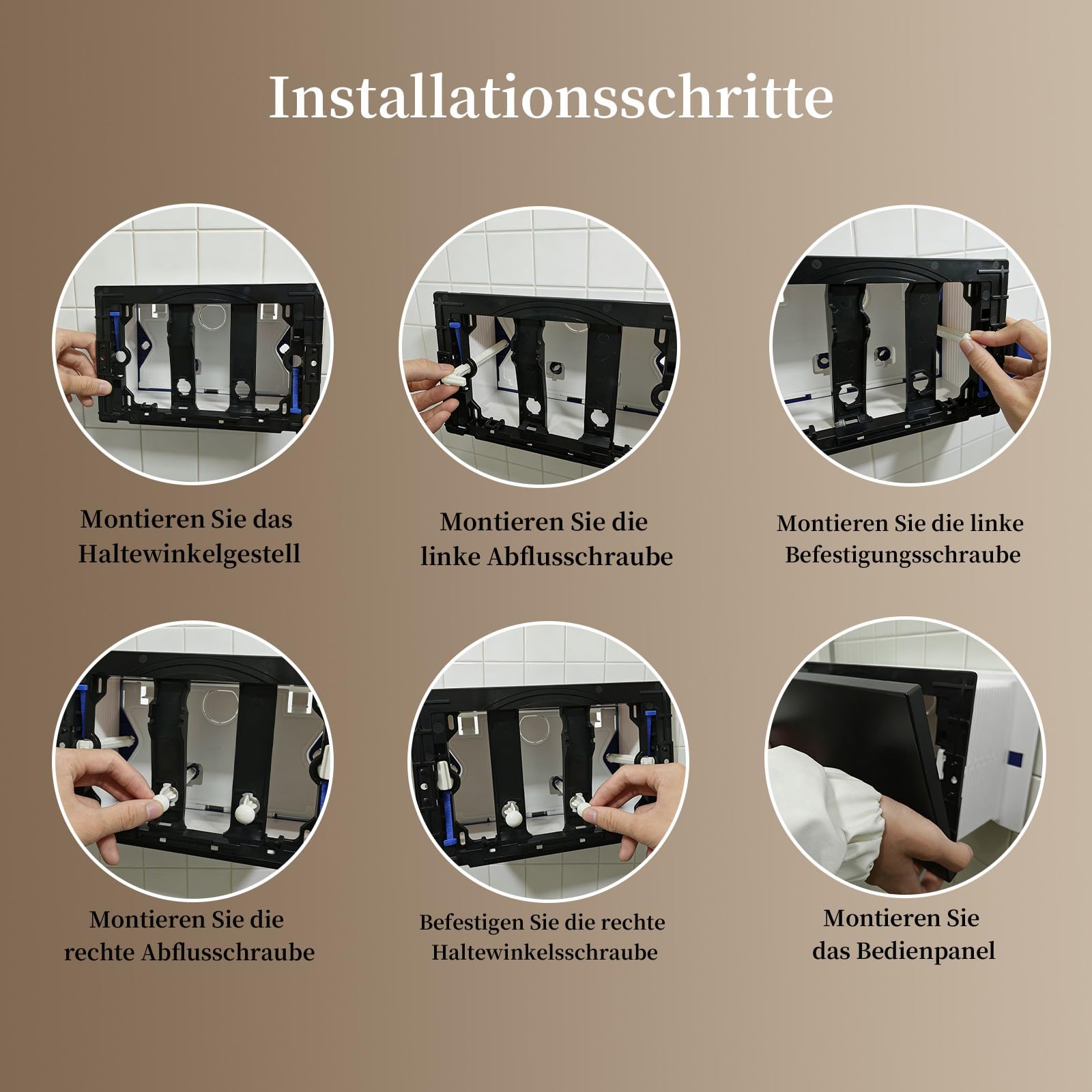 WC Drückerplatte, kompatibel mit Geberit Sigma01,20,30, UP300 UP320 Serien Betätigungsplatten, Spülkasten Doppelspülung mit Flussregelband, 246x164 mm | Glänzend (Silbergrau)