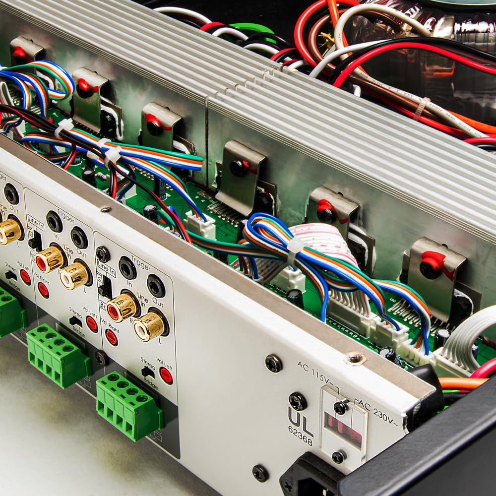 OSD Audio MX1260 12 Channel, Six Stereo Zones, 60 Watt Peak per