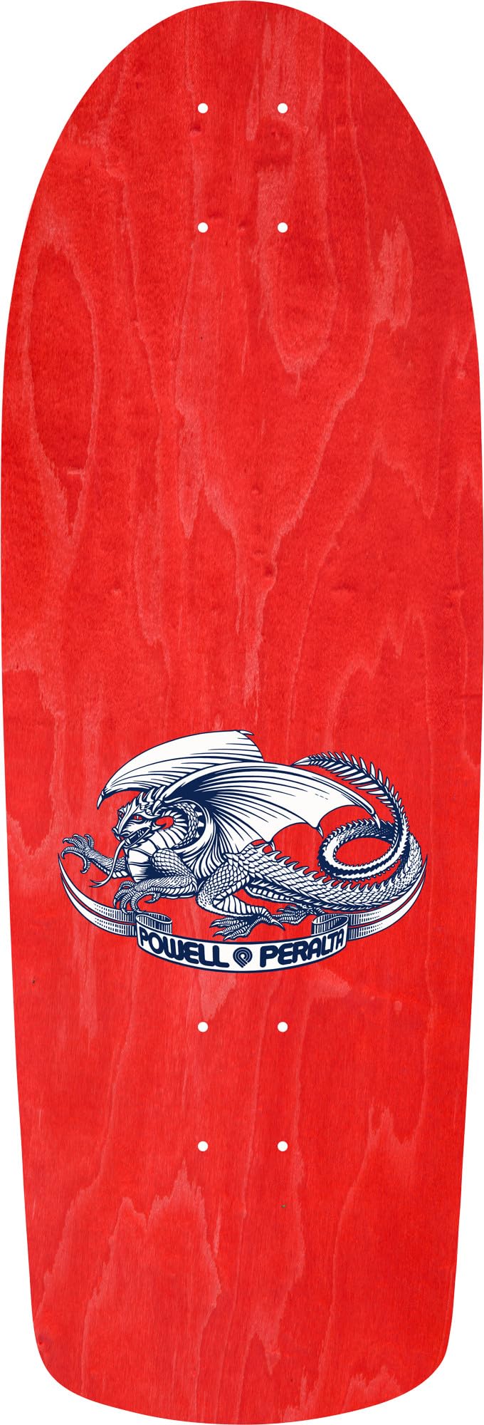 Powell Peralta OG Rat Bones deska deskorolkowa, czerwona folia, 25 cm x 76 cm