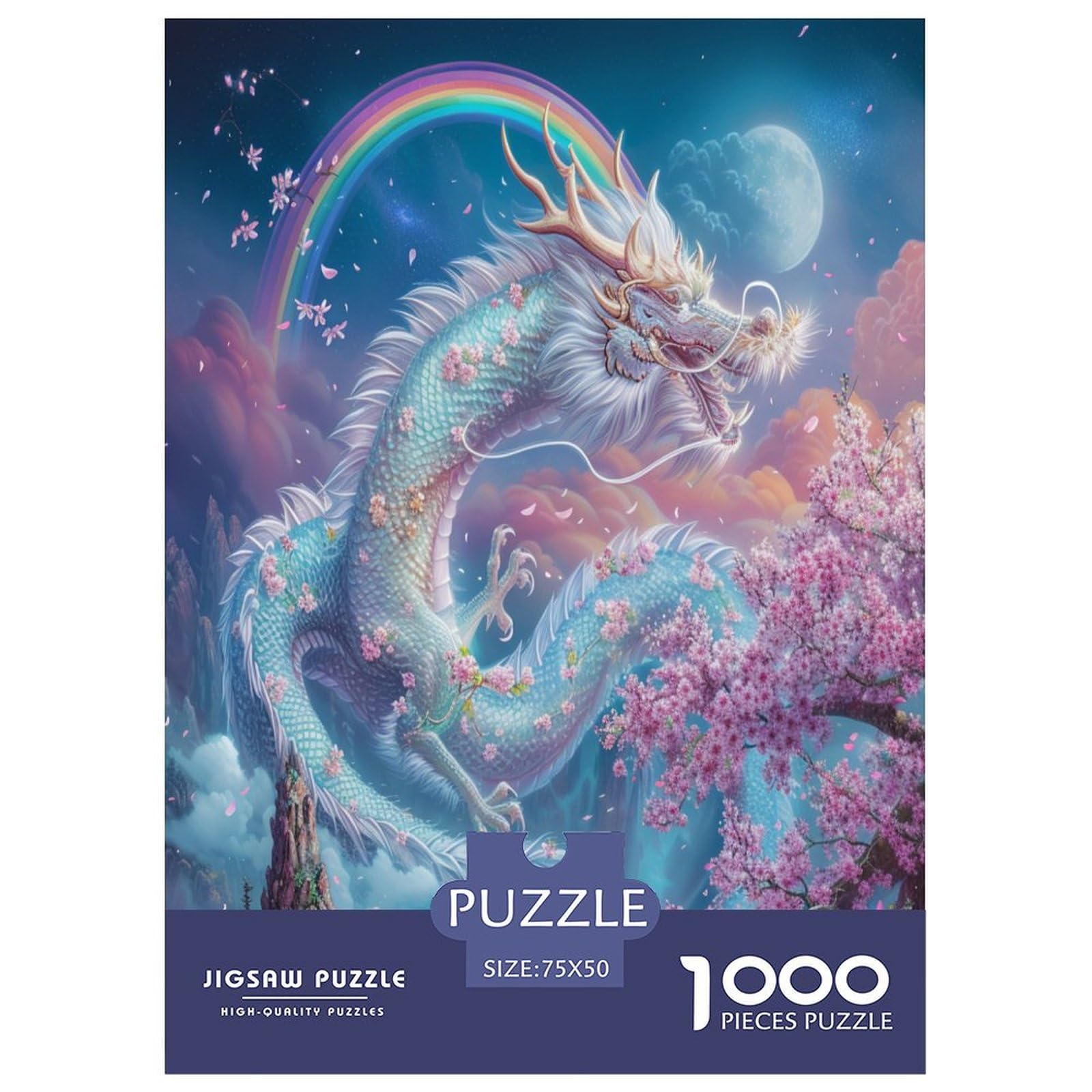 Puzzle da 1000 pezzi Drago coraggioso Puzzle per adulti