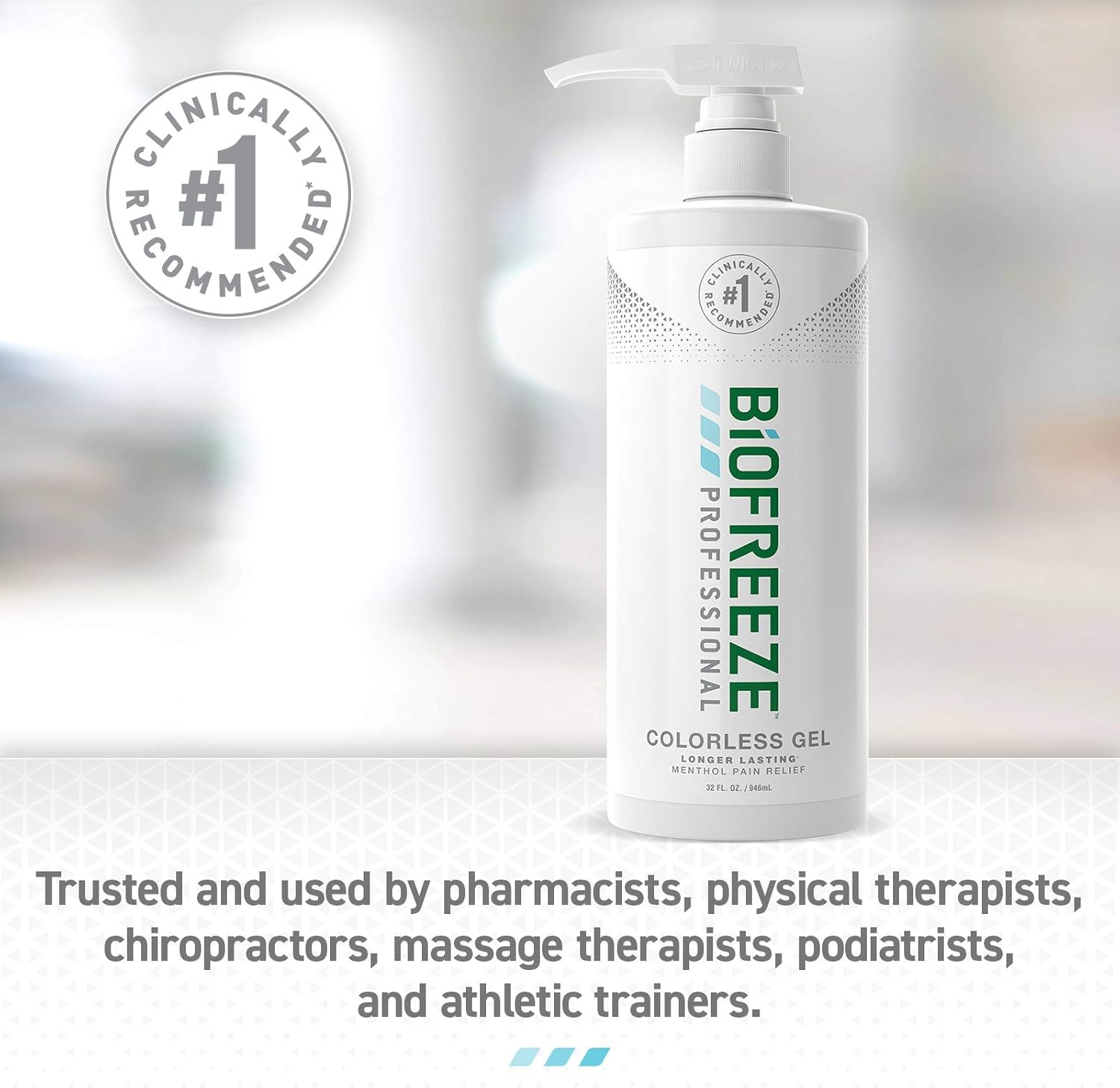 Amazing 🔥 Biofreeze Professional Pain Relief Gel, 32 oz. Pump, Colorless Flash Deals - 50% OFF Biofreeze Professional Pain Relief Gel, 32 oz. Pump, Colorless