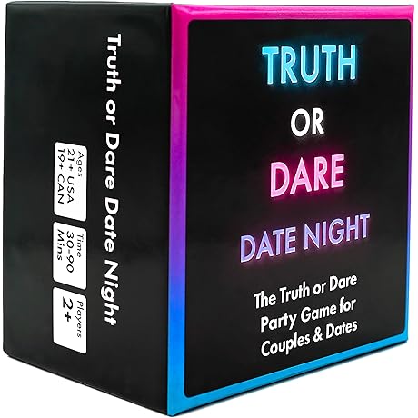 Truth or Dare Couples Card Game