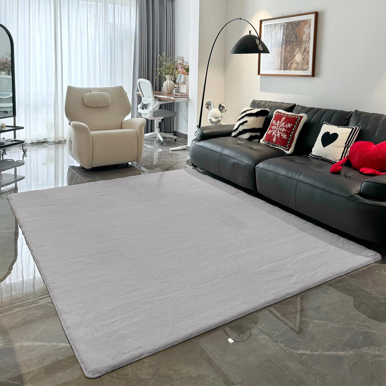 Descente de lit lavable et facile à entretenir pour garder une chambre propre et saine