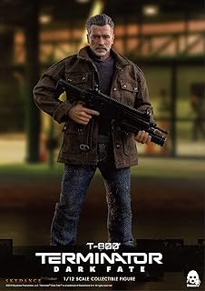 Threezero 1/12 フィギュア ターミネーター:ニュー・フェイトT-800素体 ヘッドセット アクションフィギュア 塗装済み可動フィギュア