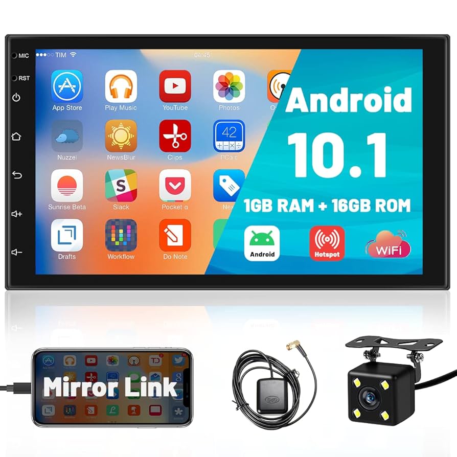 ANDROID - kk12123262&#39;s shop 2GB+64GB] Android Single Din Flip Out Car Stereo Wireless