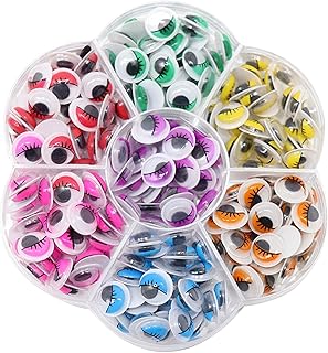 CALANDIS™ Multiple Size Safety Eyes Mix Colorful for Crochet Puppet Bear Plush Toy 240pcs | Bear Making Supplies-picture-28