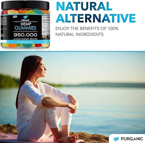 Miniatura 5 de Gomitas de cáñamo – Ayuda a apoyar el sueño, la paz y la relajación – Alta resistencia y apoyan todos los sabores naturales de frutas sabrosas –