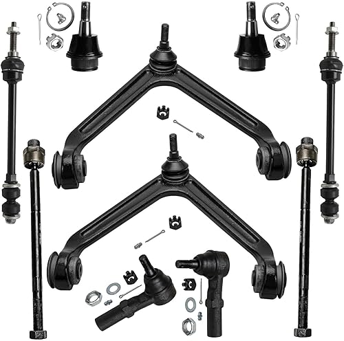 Miniatura 225 de Detroit Axle - Kit de suspensión frontal de 10 piezas para Ford Ranger Mazda B2300 B2500 B3000 B4000, 2 brazos de control superiores, 2 rótulas