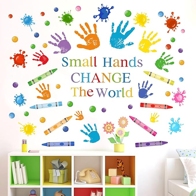 Vinilos Decorativos Motivacionales Acuarela para Niños Aula miniatura 9