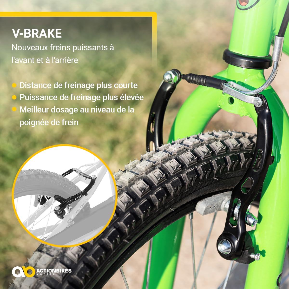 Action Bikes Zombie Vélo pour Enfant à partir de 3–9 Ans 12 16 20 "Vert Enfants Fille garçon Vélo