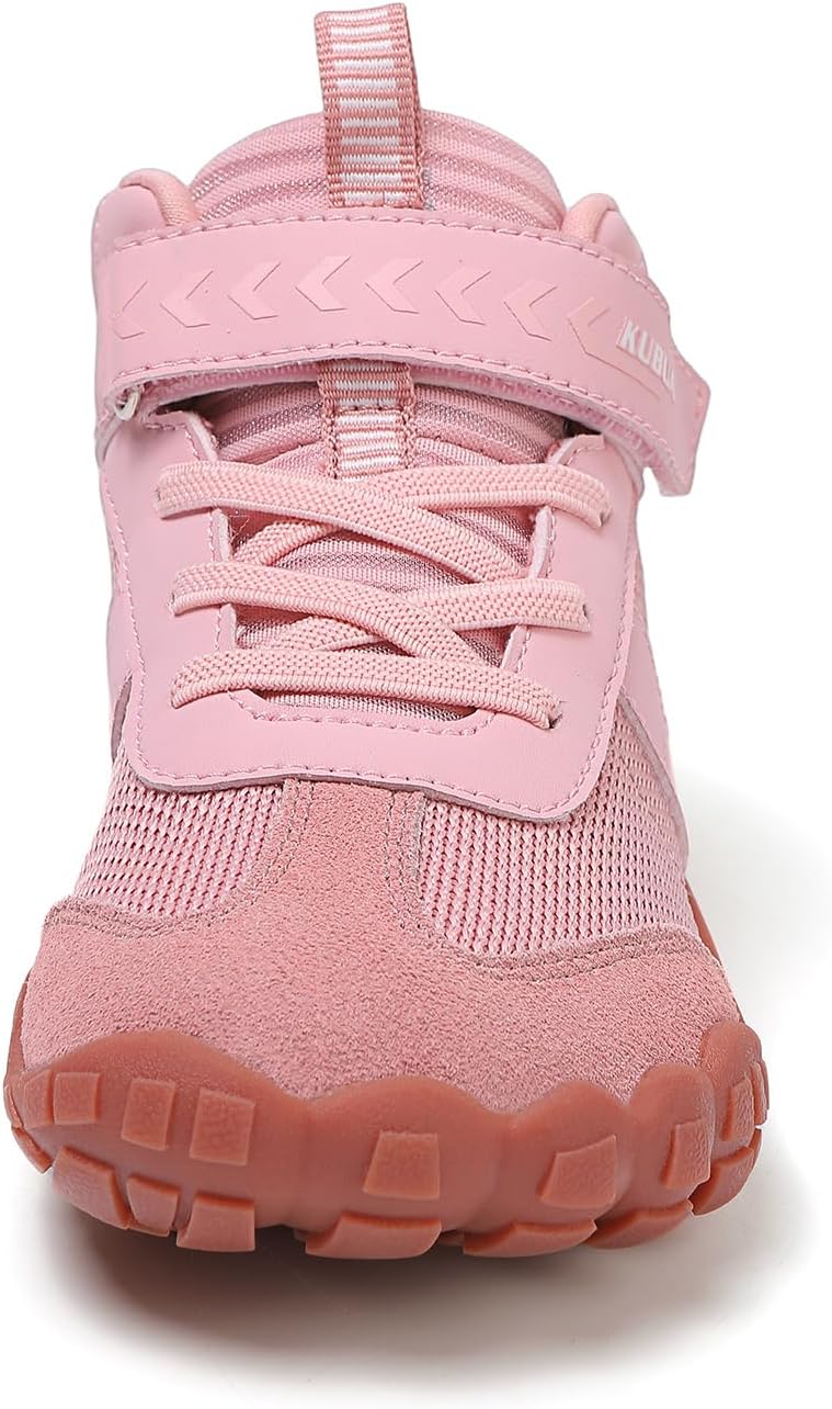 KUBUA Kids Barefoot Shoes Boys Girls High Top Minimalist Zero Drop Sneakers for Tennis Walking Hiking Athletic Little Big Kid - Image 6