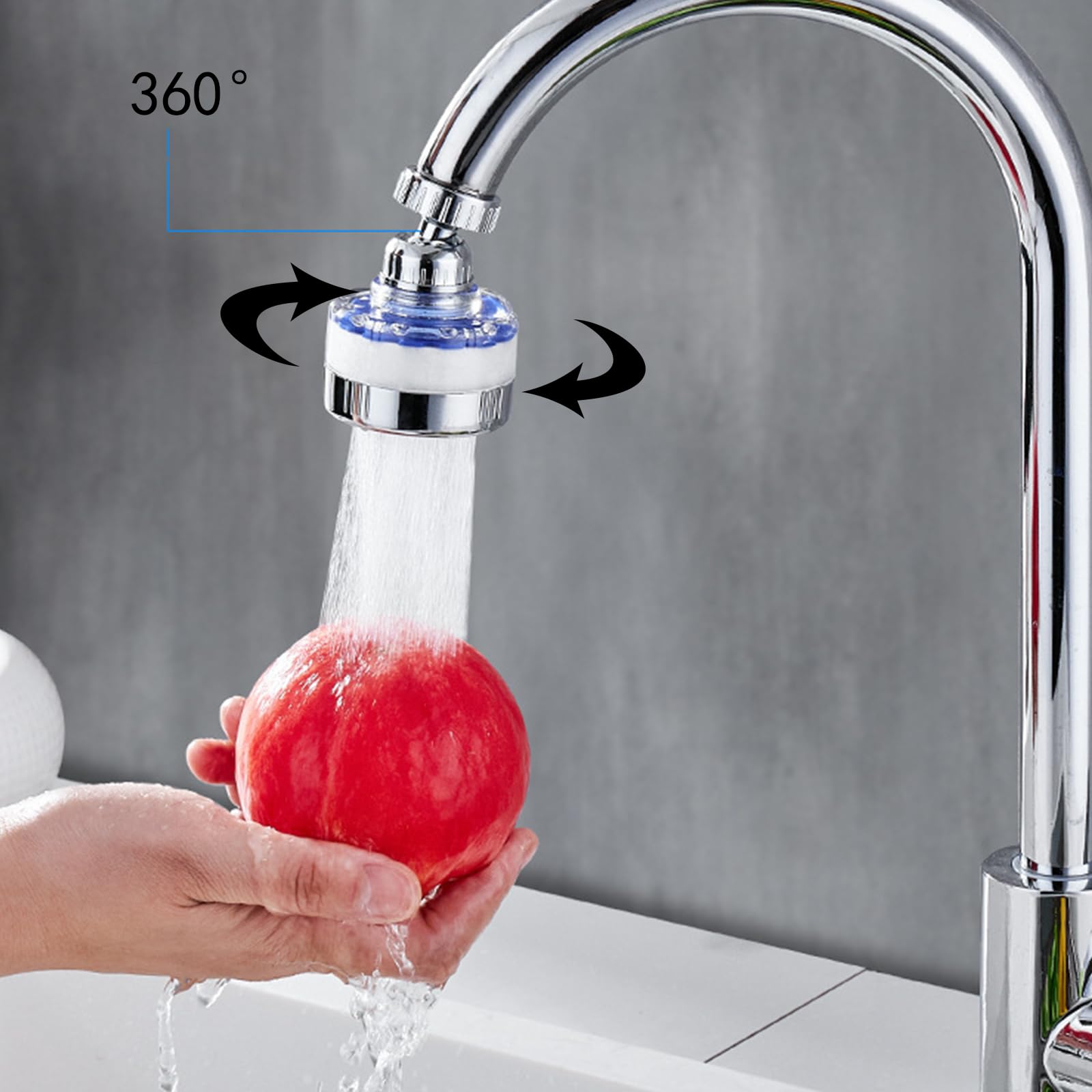Filtre Eau Robinet Filtre Anti Calcaire Filtre Robinet Anti Calcaire Filtre à Eau Robinet Livré Avec 10 éLéMents Filtrants, AdaptéS à La Cuisine, à La Salle De Bain Et Au Jardin ExtéRieur