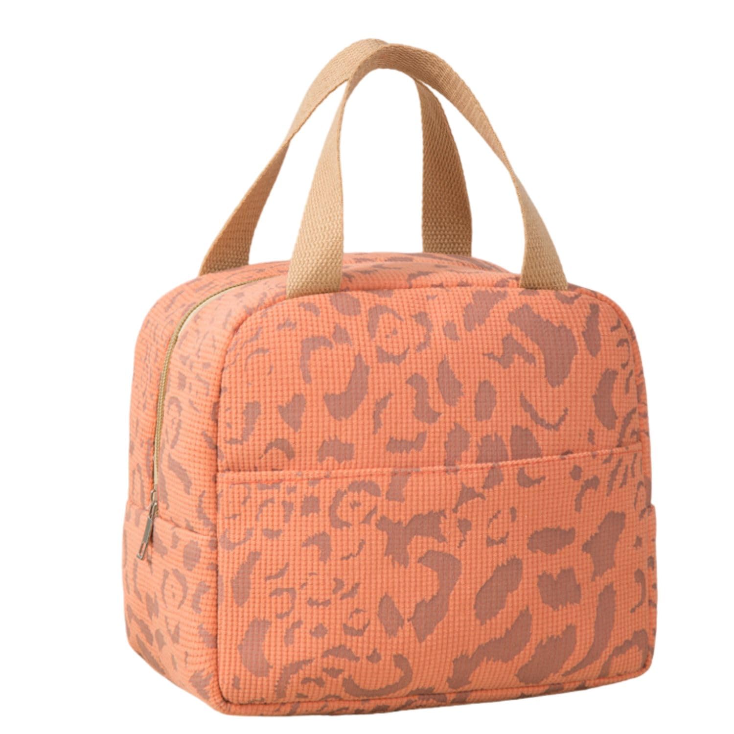 FunBlast Lunch BagInsulated Travel Lunch Bag for Office, Multi-Purpose Lunch Box Carrying Bag for Women/Men/Tiffin/Storage Bag for Lunch Box, Tiffin Bag (Peach),5 Litres (B0D5VM1Z6W) Amazon Price History, Amazon Price Tracker
