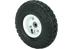 Heavy-Duty 300 lbs 10" Pneumatic Tire Wheel
