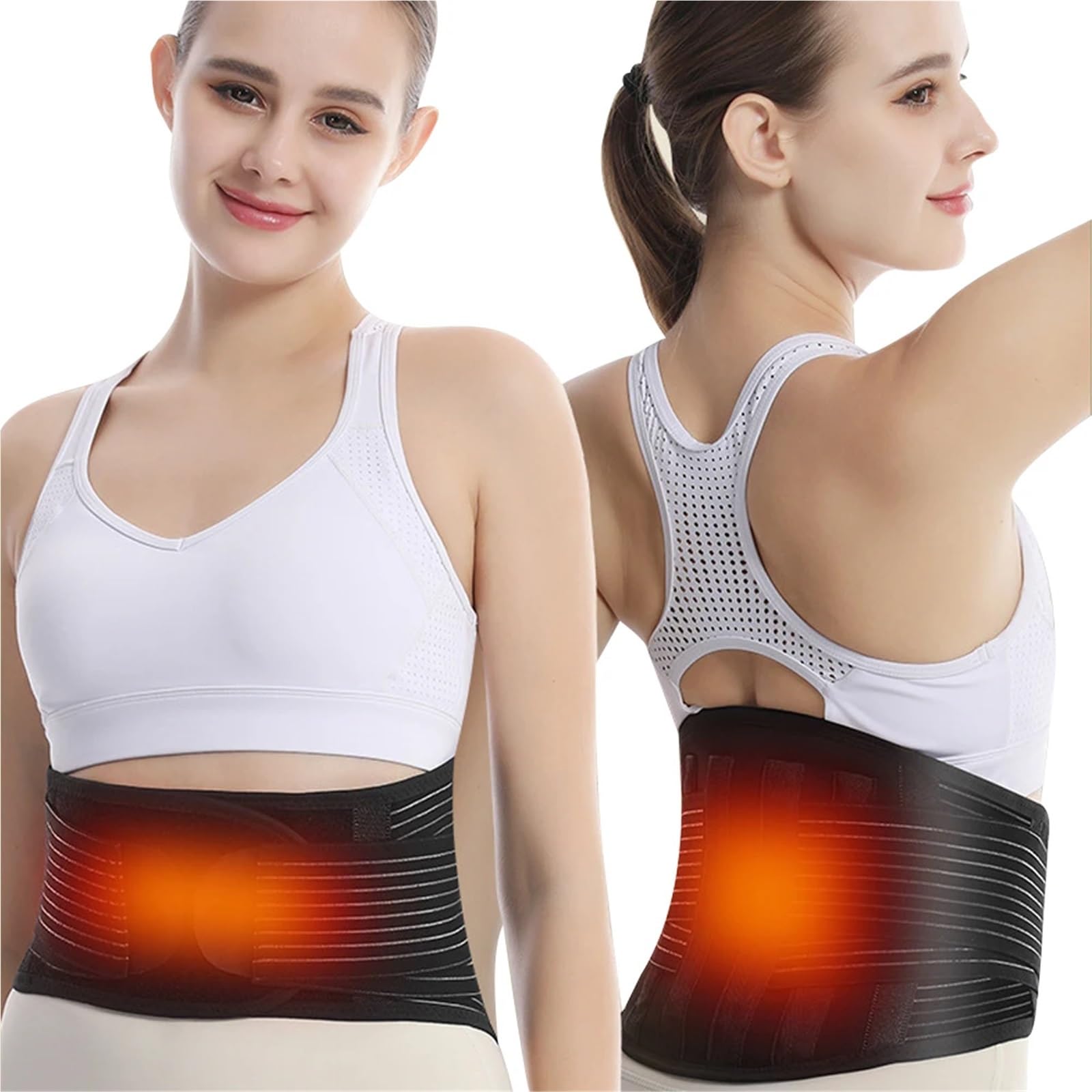 Faja para la Espalda lumbar Cinturón de soporte for la cintura y parte inferior espalda