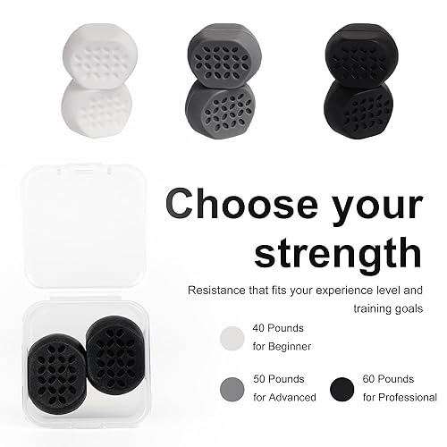 Miniatura 6 de DECANJOINS Ejercitador de mandíbulaEjercitador facialAprieta y fortalece, apunta a tu barbilla, labios y pómulosHaz que tu cara sea joven y vigorosa