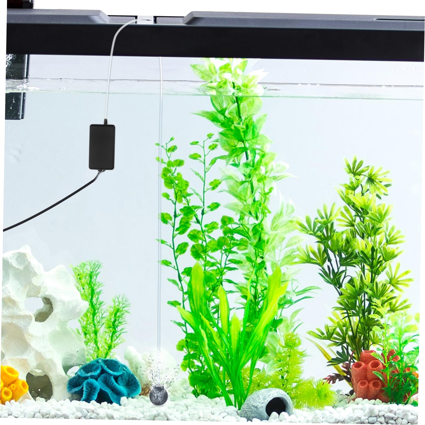ifundom Bomba Solar De Oxígeno para Estanques De Peces Bomba De Aire para Aireador De Oxígeno para Peceras para De Agua