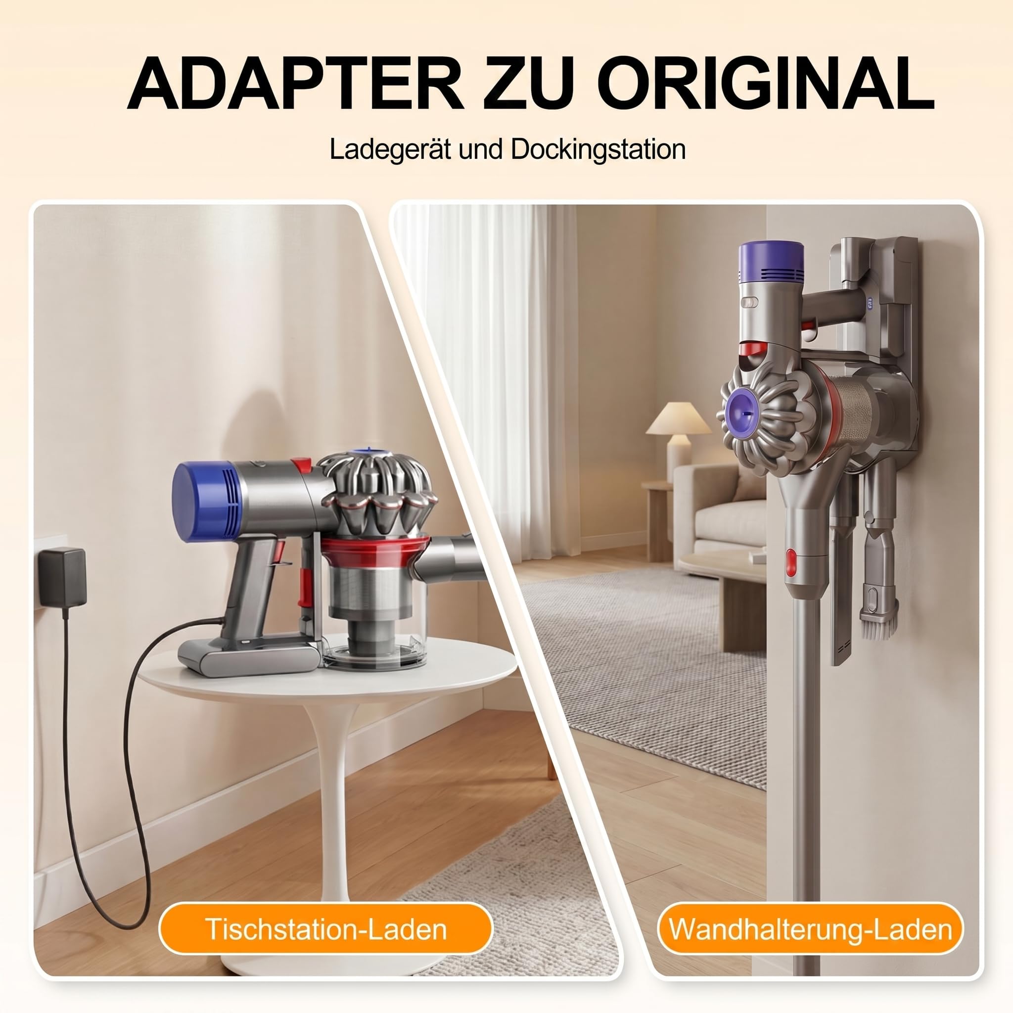 Upgrade 8000mAh v8 Akku, Ersatzakku für Dyson v8 SV10/Absolute/Motorhead/Fluffy/Animal Carbon Fiber Staubsauger, 8.0Ah Ersatz akku für Dyson Handstaubsauger Mit 4 Filter und 2 Schrauben