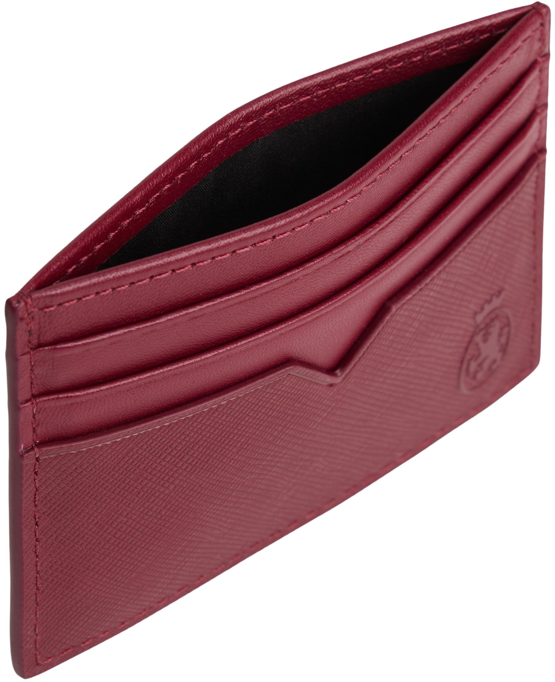 Tommy Hilfiger Herren Geschenk-Set Crest Kartenetui und Schlüsselanhänger, Rot (Deep Rouge), Einheitsgröße