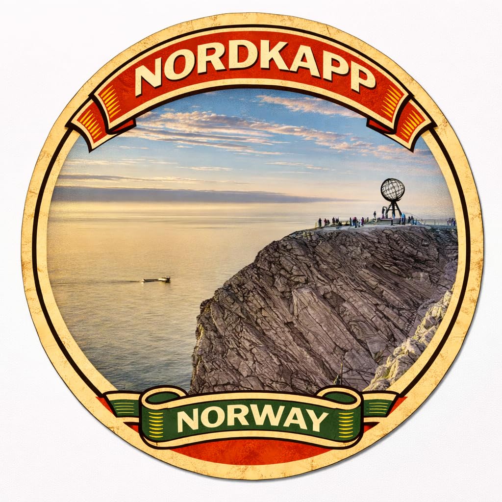 Nordkapp NORWAY Decorative Souvenir Fridge Magnet A0002