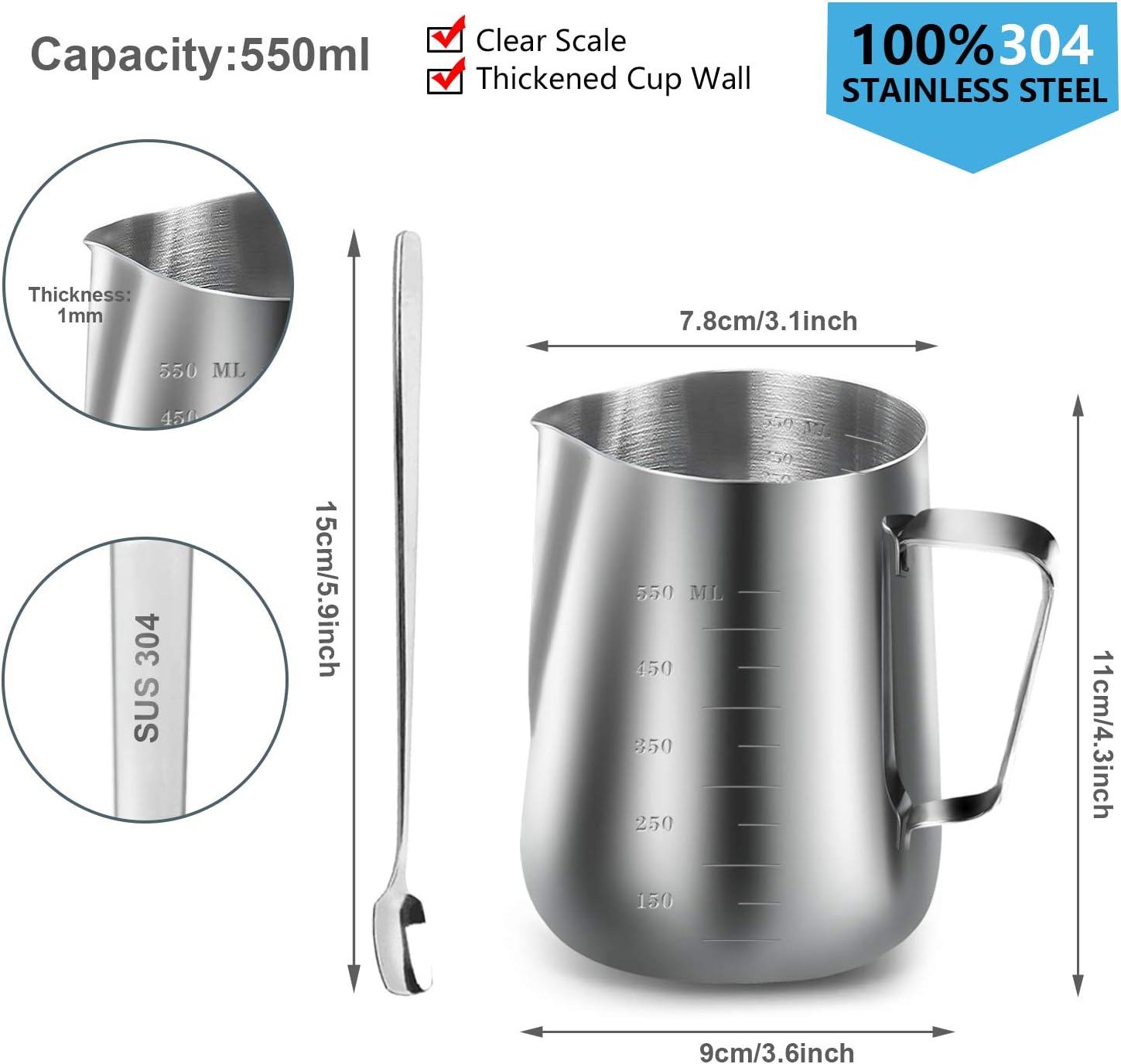 Candle Making Kit, Soy Wax DIY Candle Craft Tools Including Candle Make Pouring Pot, Candle Wicks, Wicks Sticker, 3-Hole Candle Wicks Holder, Natural Soy Wax and Spoon