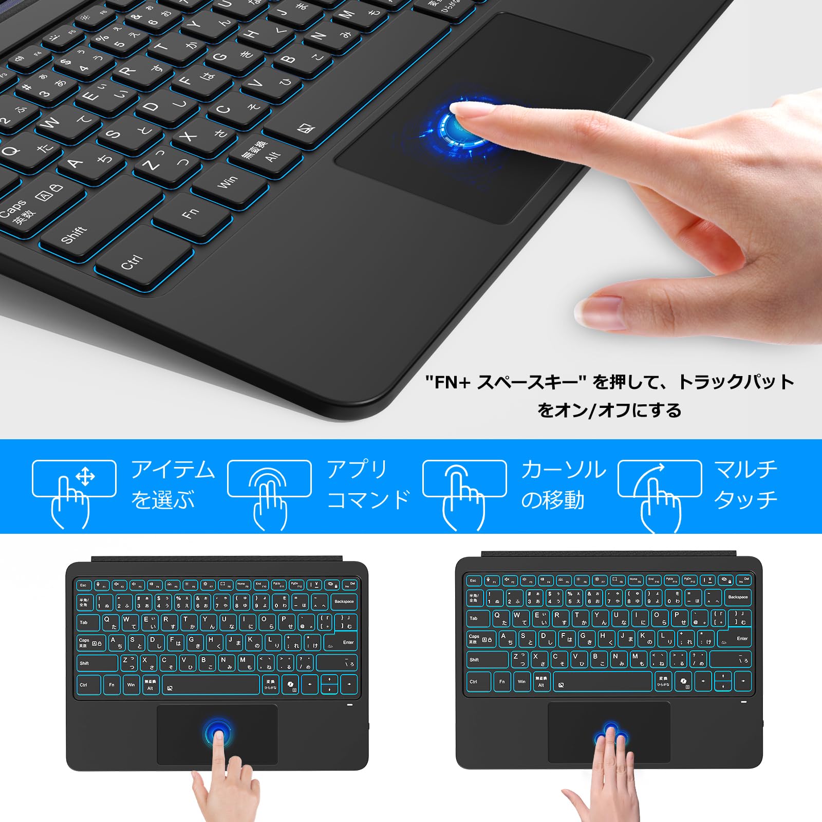 Amazon.co.jp: QERDAOYI マイクロソフト Surface Pro 12専用キーボード