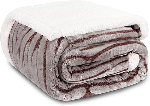Vista 18 de MACEVIA Manta Decorativa de Forro Polar Sherpa para Sofá, Manta de Cebra 3D, Mullida, Gruesa, Cálida, Reversible, Acogedora, Cómoda, Súper Suave