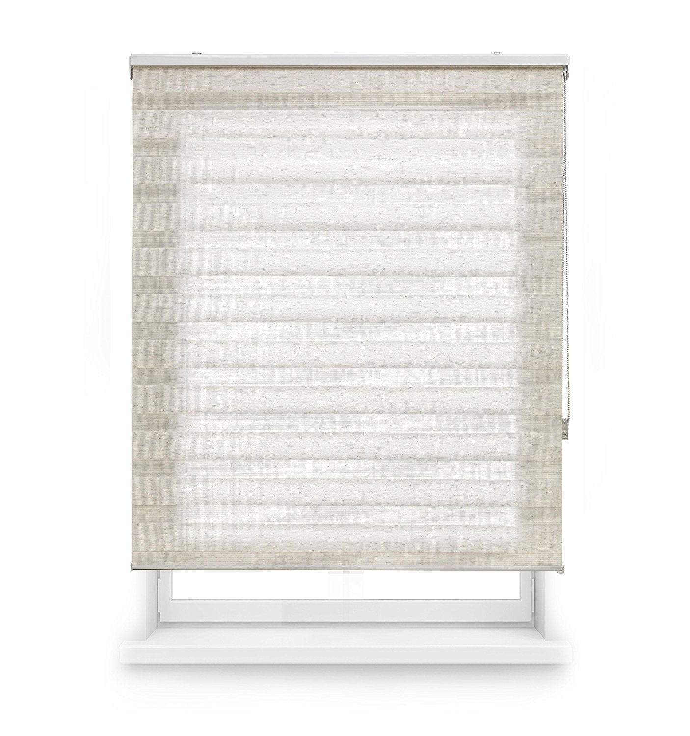 Rollertor Verona Estor Enrollable, Tela, Crudo, 105 X 175 Cm